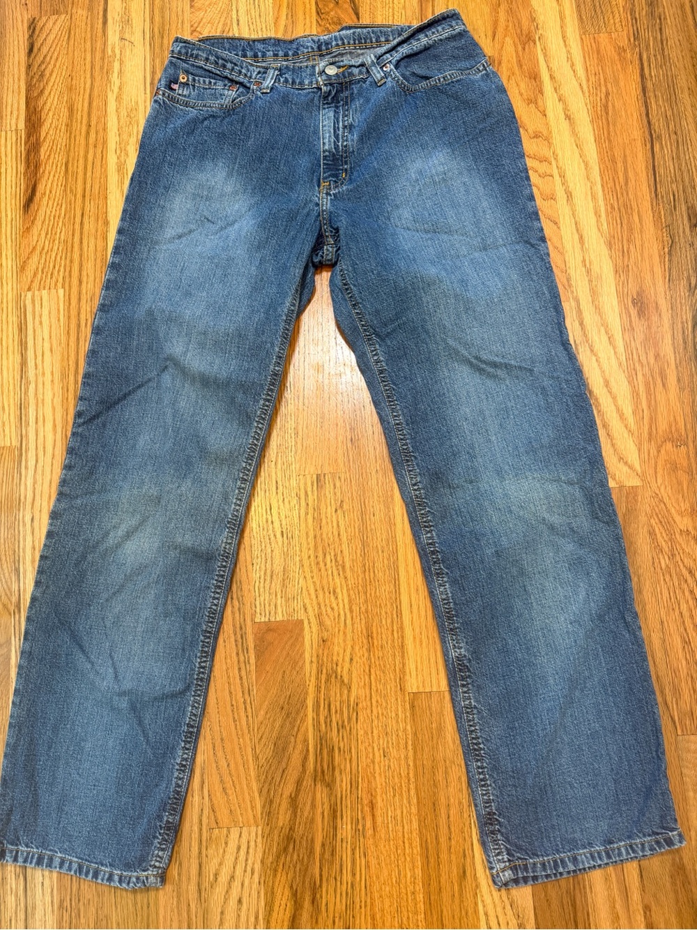 Vintage Polo Ralph Lauren Saturday Jeans Medium Wash Straight Cotton Size 10x31